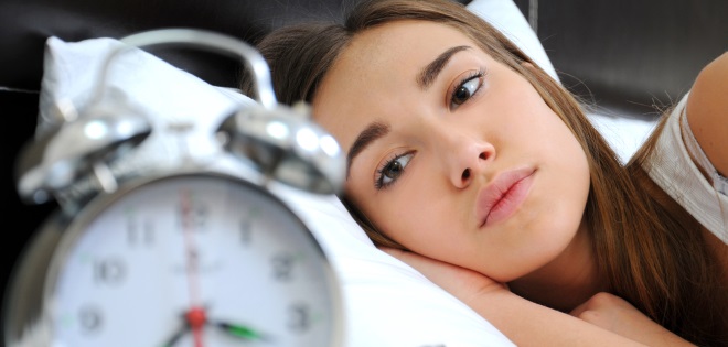 Young woman dealing with Circadian Rhythm